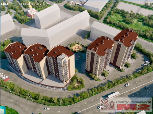 Объявления Крыма севастополь. Продам 2  комнатная  квартира в современном новом квартале  на "Лётчиках". Цена: 62840р.