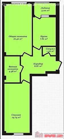 Объявления Крыма севастополь. Продам Двухкомнатная квартира современной планировки на "Лётчиках". Цена: 60880р.
