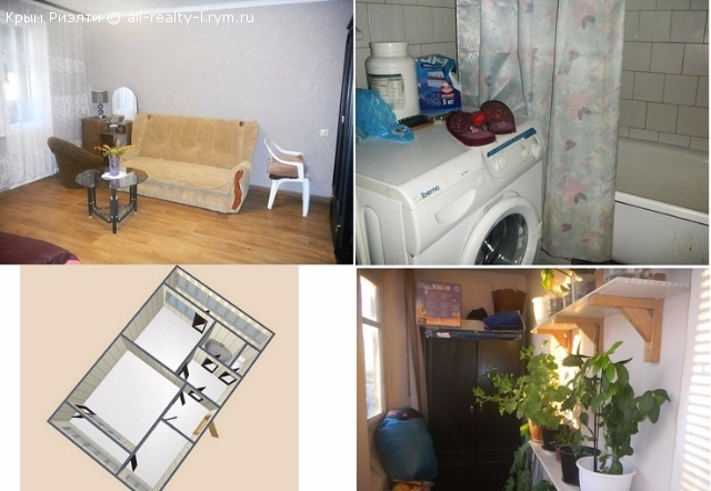 Объявления Крыма Севастополь. Продам Крупногабаритная 2 к кв, 61 кв м,  за 4 млн руб.. Цена: 62320р.