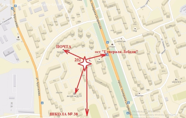 Объявления Крыма Севастополь. Продам Крупногабаритная 2 к кв, 61 кв м,  за 4 млн руб.. Цена: 62320р.