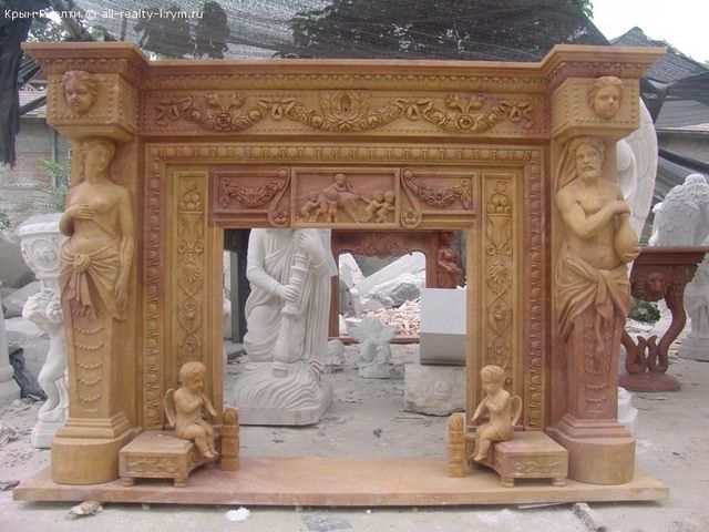 Объявления Крыма Севастополь. Продам Мраморный камин (портал). Цена: 5500р.