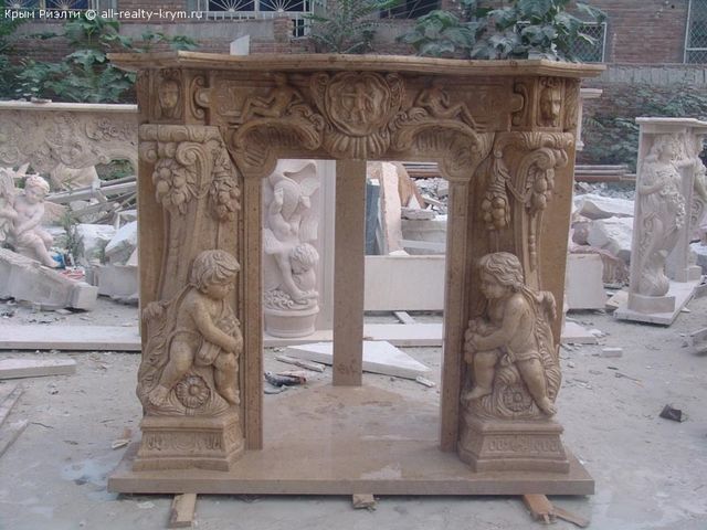 Объявления Крыма Севастополь. Продам Мраморный камин (портал). Цена: 5200р.