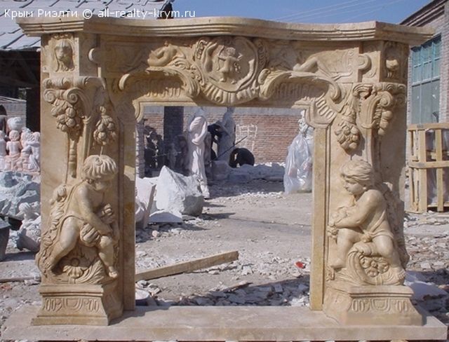 Объявления Крыма Севастополь. Продам Мраморный камин (портал). Цена: 5200р.