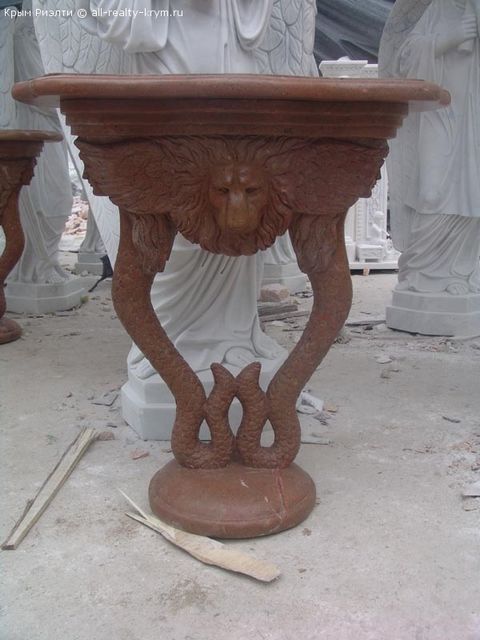 Объявления Крыма Севастополь. Продам Мраморный стол для сада. Цена: 1200р.