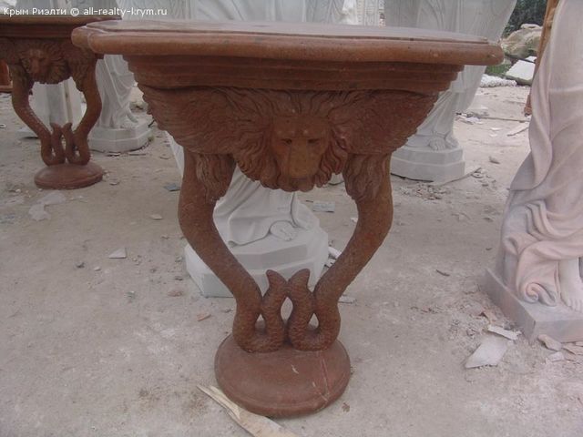 Объявления Крыма Севастополь. Продам Мраморный стол для сада. Цена: 1200р.