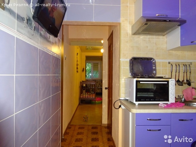 Объявления Крыма гурзуф. Продам однокомнатная квартира. Цена: 45000р.
