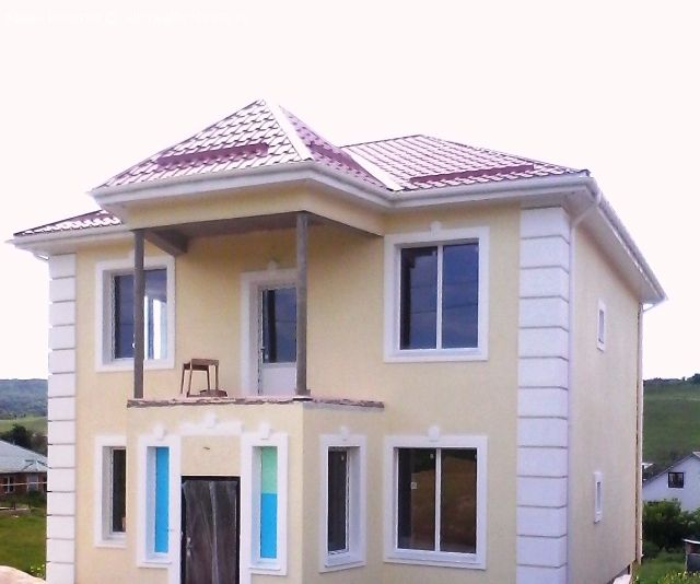 Объявления Крыма Ялта. Продажа Продаётся новый дом из ракушечника, общей пл. 210 кв. м на участке,14 соток. Цена: 161064.62р.