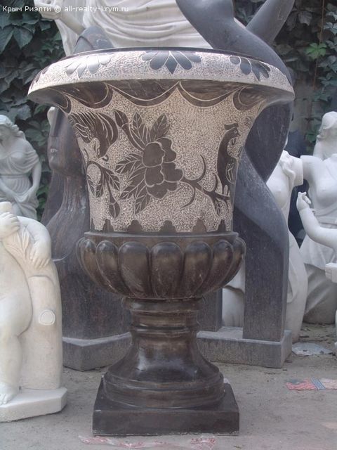 Объявления Крыма Севастополь. Продам Садовая ваза из мрамора. Цена: 900р.