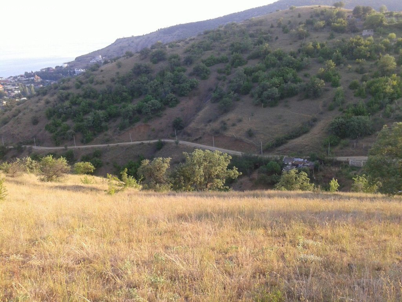 Объявления Крыма Алушта, с. Рыбачье. Продажа Участок 5 соток ИЖС. Цена: 550000р.